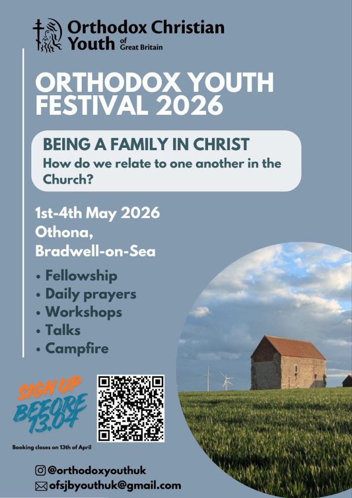 Orthodox Youth Festival 2026 Poster